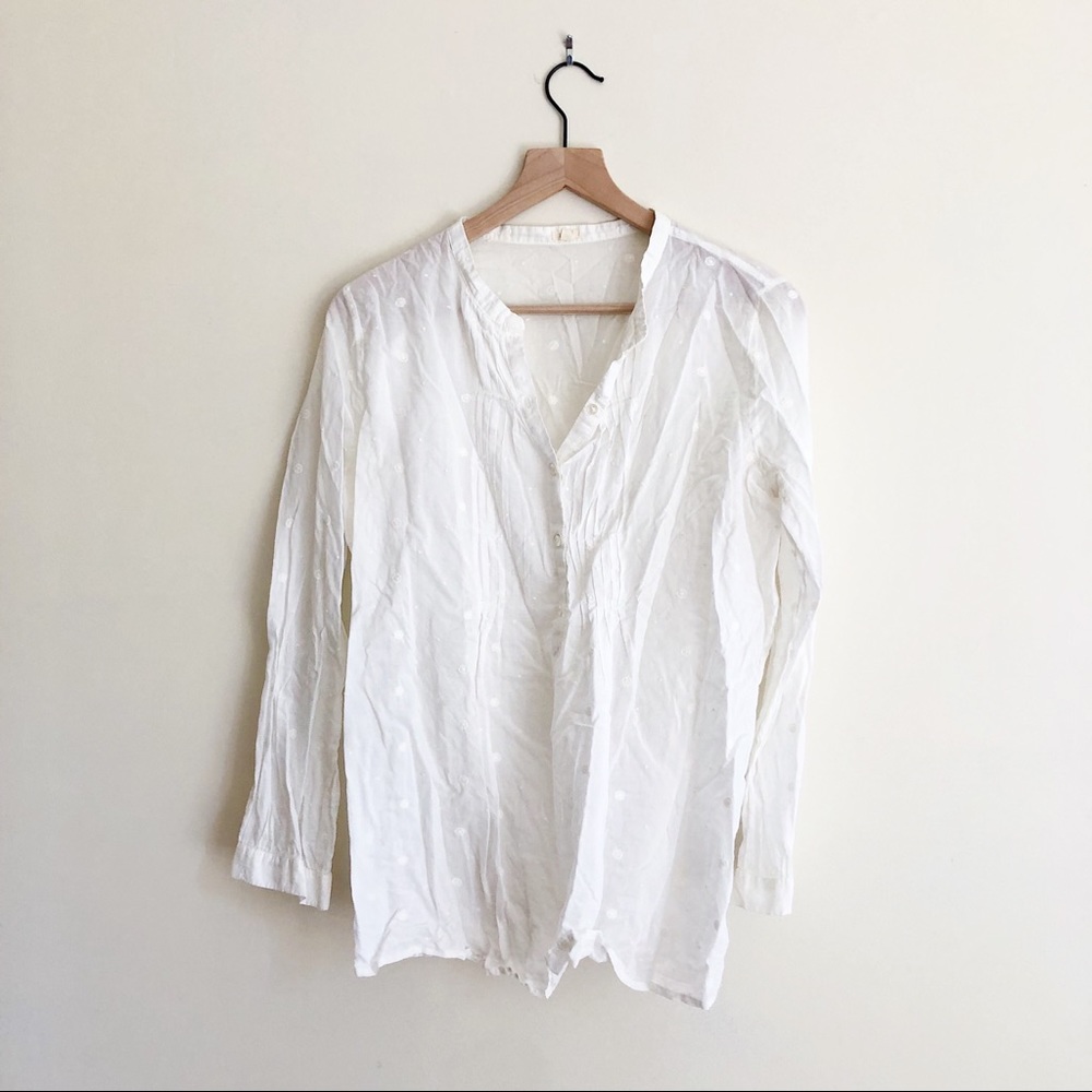 J Crew Peasant Blouse